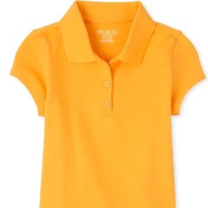 Children's Place Girl's Short Sleeve Polo Sz. M (7/8) NWT